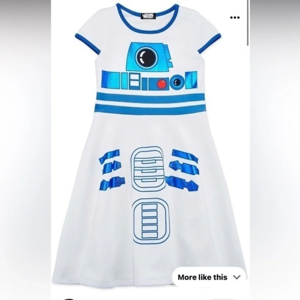 Disney costume Star Wars R2D2 Swing Dress Cosplay Fit & Flare women